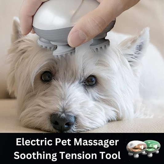 Electric Pet Massager: Soothing Tension Tool
