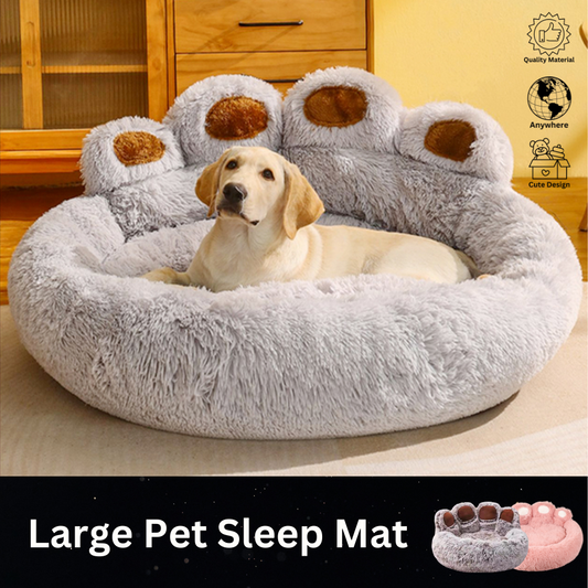 Soft Dog Bed: Large Pet Sleep Mat for Dogs and Cats